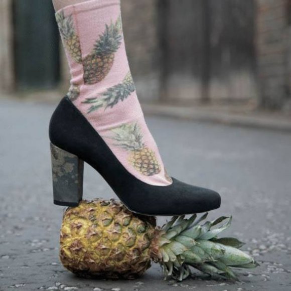 VEGAN sustainable Kate EcoStone heels by Bourgeous Boheme - Picture 1 of 12